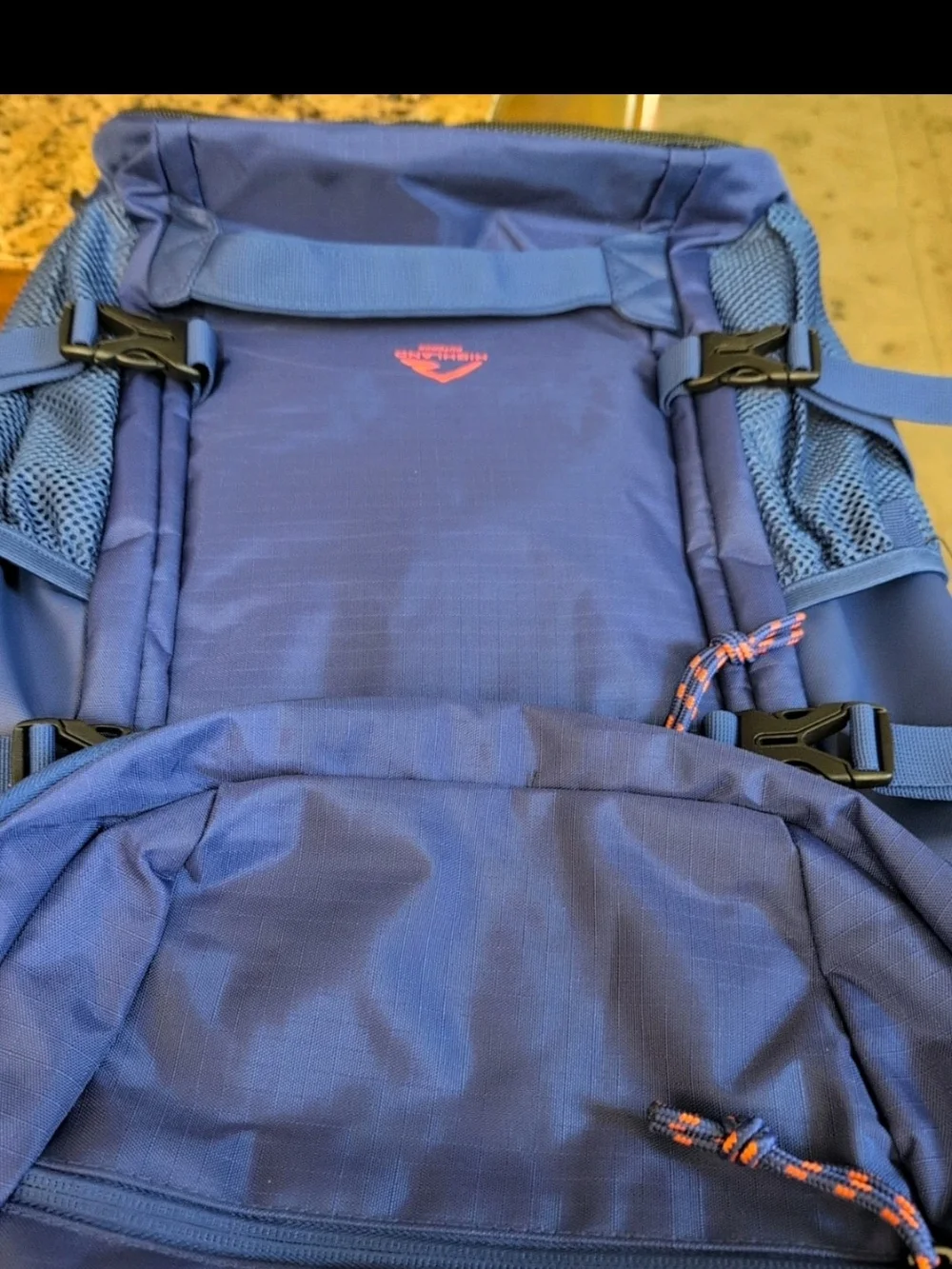 🌲🌲🌲🔥🔥Highland Tactical Meadow XL Hiking Backpack Royal Blue New With Tag.